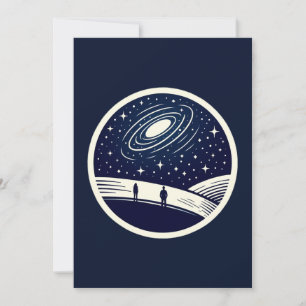 Universelle Kontemplation Blanket Minimalistisch k Feiertagskarte