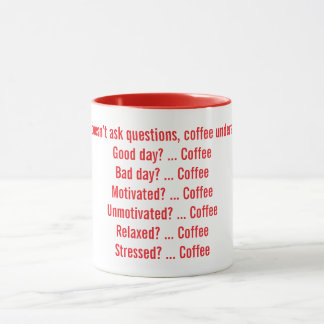 Universelle Lösung Kaffeeliebhaber Tasse