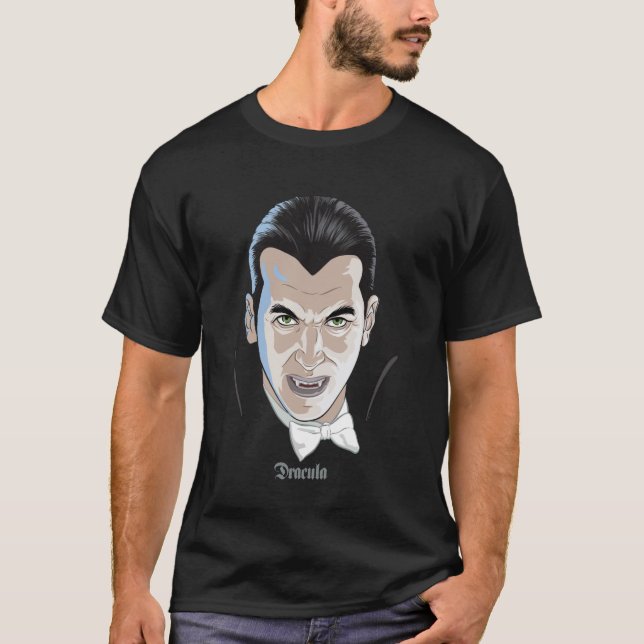 Universelle Monster Dracula T-Shirt (Vorderseite)