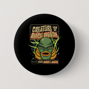 Universelle Monster-Kreatur-Retro-Maske Button