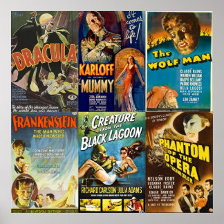 Universelle Monster Poster