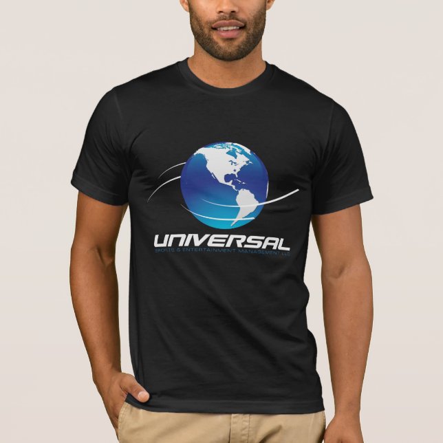 Universeller Logo-T - Shirt - Schwarzes (Vorderseite)