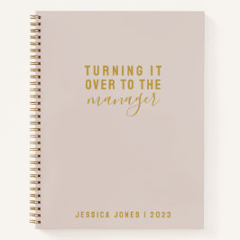 Universeller Manager Simple Pink Journal Notizbuch