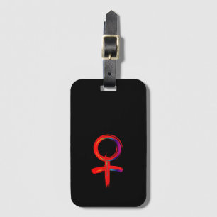 Universelles Frauensymbol Gepäckanhänger
