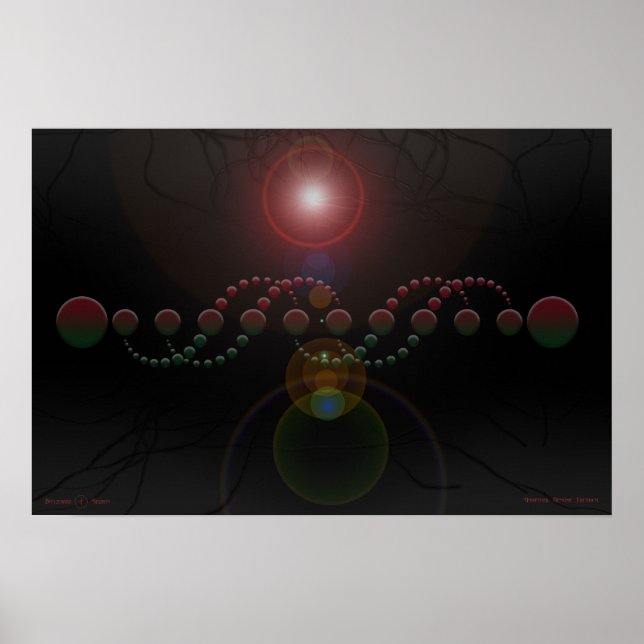 Universelles Genom Poster (Vorne)