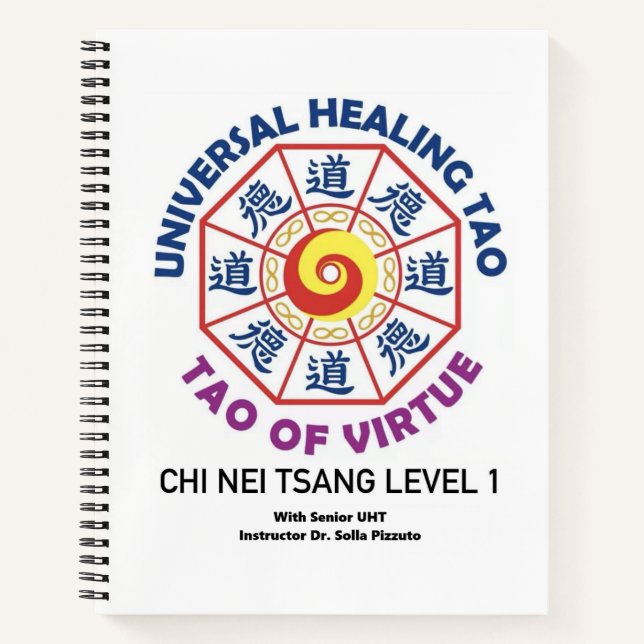 Universelles Heil-Tao  Notizbuch (Vorderseite)