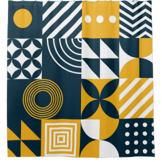 Universelles Muster: Tapete, Textil, Web. Duschvorhang