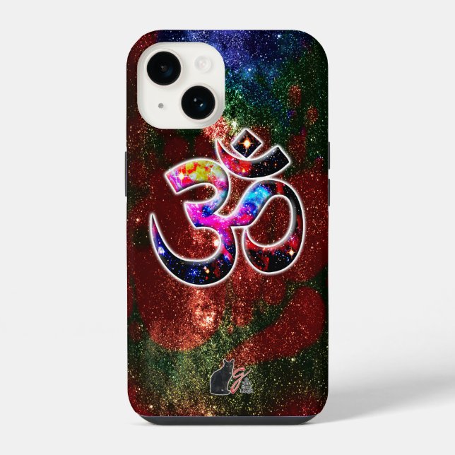 Universelles OM Chi iPhone Hülle (Rückseite)