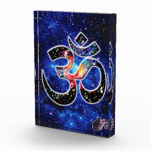 Universelles OM Dhyana Fotoblock