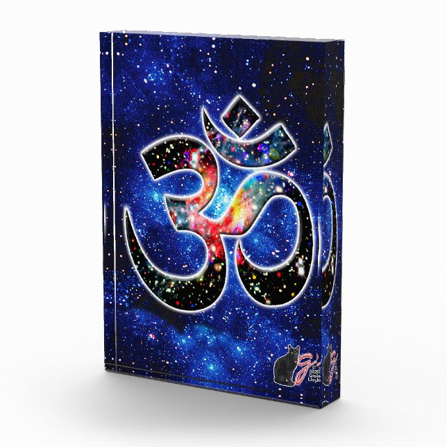 Universelles OM Dhyana Fotoblock (Rechts)