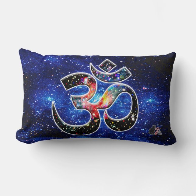 Universelles OM Dhyana Lendenkissen (Vorderseite)