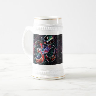 Universelles OM Karma Bierglas