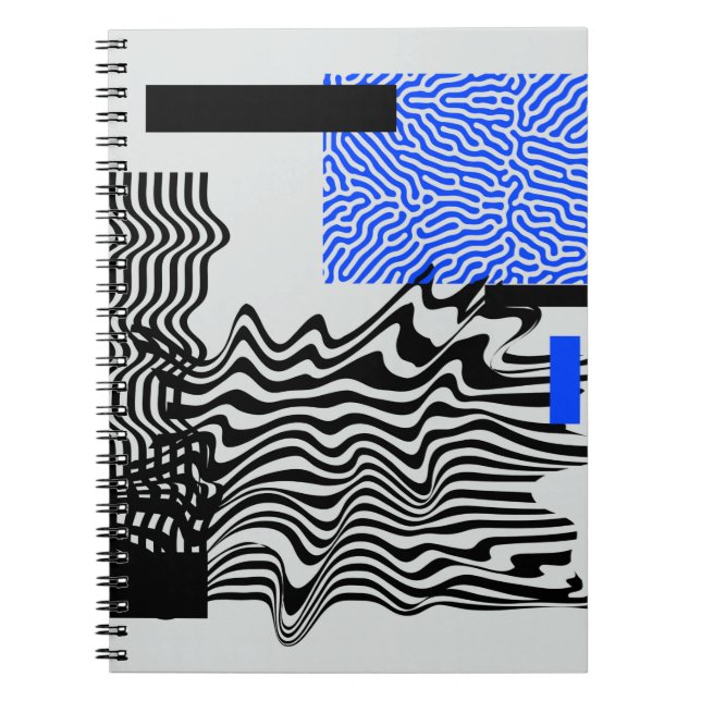 Universelles Set für moderne geometrische Formen.  Notizblock (Vorderseite)