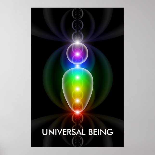 Universelles Wesen - großes Plakat (Vorne)