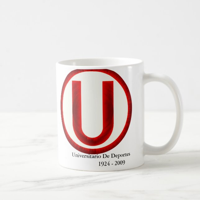 Universitario De Deportes Mug Kaffeetasse (Rechts)