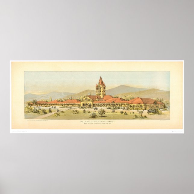 Universität (0828A) - Restauriert Poster (Vorne)