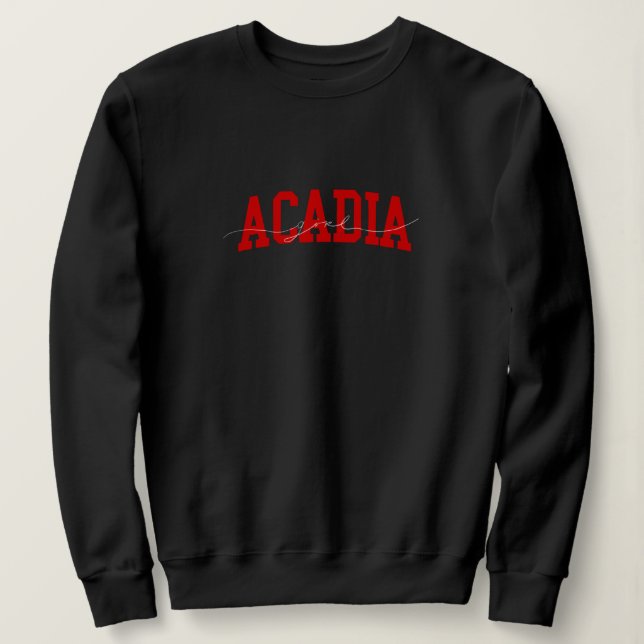 Universität Acadia  Sweatshirt (Design vorne)