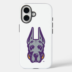 Universität Albany Great Dane Mascot Head iPhone 16 Hülle