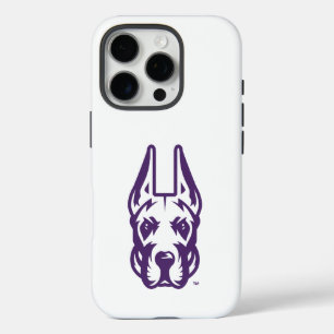 Universität Albany Great Dane Mascot Head iPhone 16 Pro Hülle