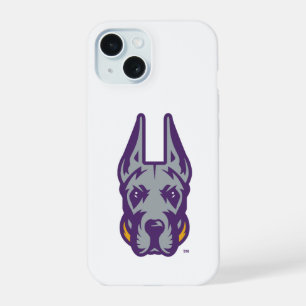 Universität Albany Great Dane Mascot Head iPhone 15 Hülle
