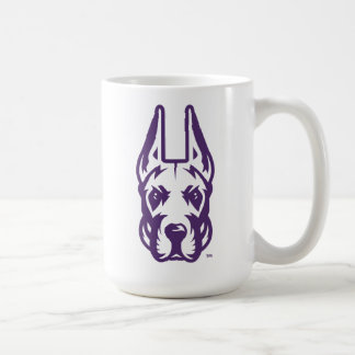 Universität Albany Great Dane Mascot Head Kaffeetasse