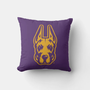 Universität Albany Great Dane Mascot Head Kissen