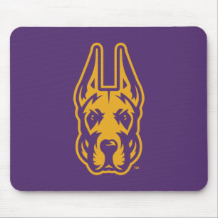 Universität Albany Great Dane Mascot Head Mousepad