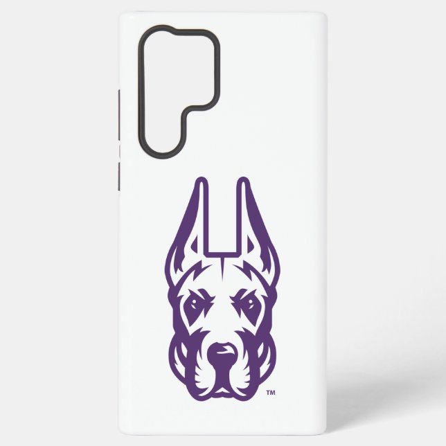 Universität Albany Great Dane Mascot Head Samsung Galaxy Hülle (Rückseite)
