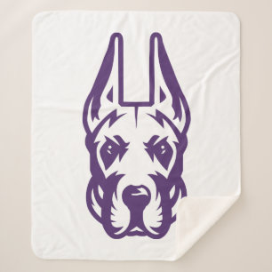 Universität Albany Great Dane Mascot Head Sherpadecke