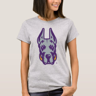 Universität Albany Great Dane Mascot Head T-Shirt