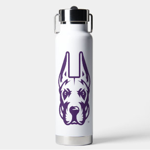 Universität Albany Great Dane Mascot Head Trinkflasche