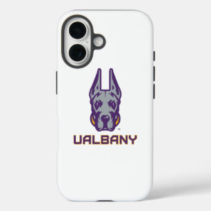 Universität Albany Great Danes iPhone 16 Hülle