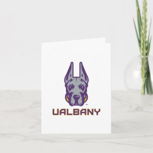 Universität Albany Great Danes Dankeskarte