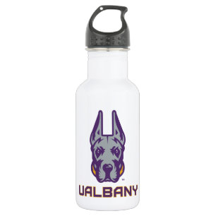 Universität Albany Great Danes Edelstahlflasche
