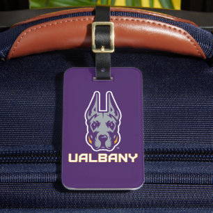 Universität Albany Great Danes Gepäckanhänger