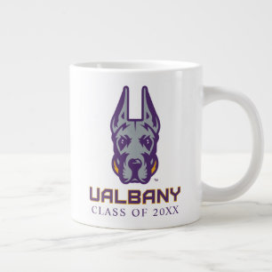 Universität Albany Great Danes Jumbo-Tasse