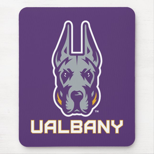 Universität Albany Great Danes Mousepad (Vorne)