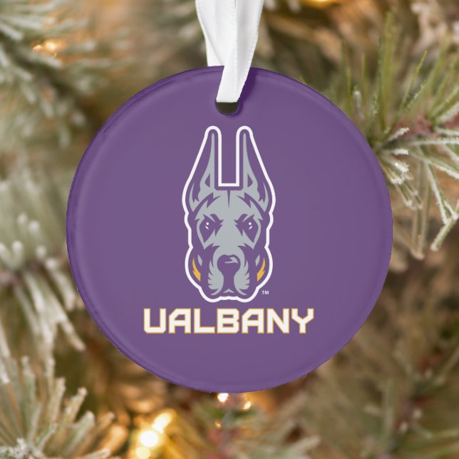 Universität Albany Great Danes Ornament (Baum)