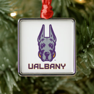 Universität Albany Great Danes Ornament Aus Metall
