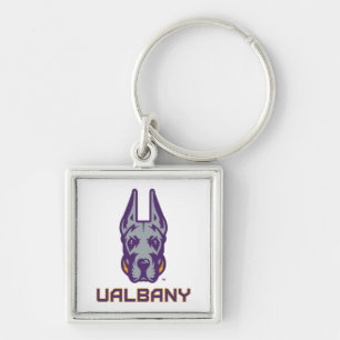 Universität Albany Great Danes Schlüsselanhänger