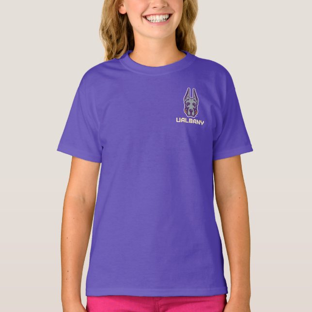 Universität Albany Great Danes T-Shirt (Vorderseite)
