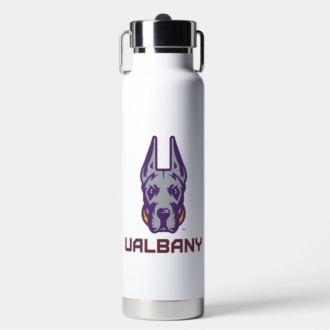 Universität Albany Great Danes Trinkflasche (Vorderseite)