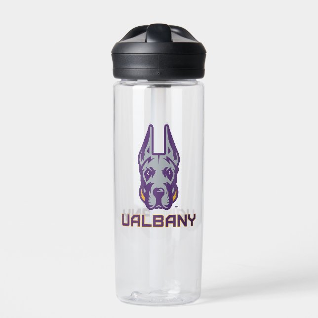 Universität Albany Great Danes Trinkflasche (Vorderseite)