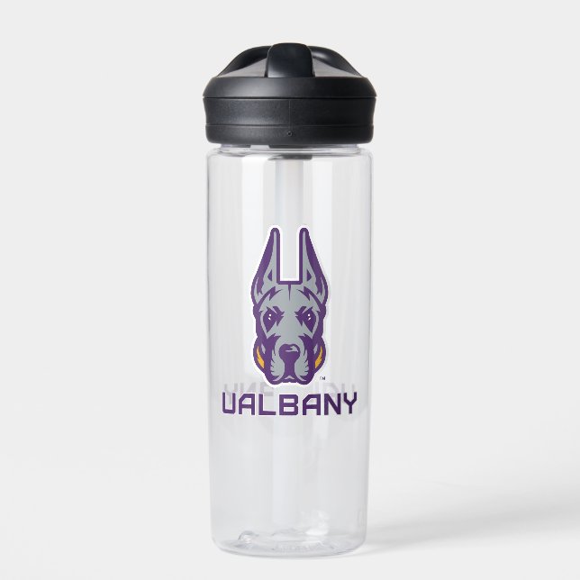 Universität Albany Great Danes Trinkflasche (Vorderseite)