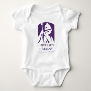 Universität Albany - Iconic-Logo Baby Strampler
