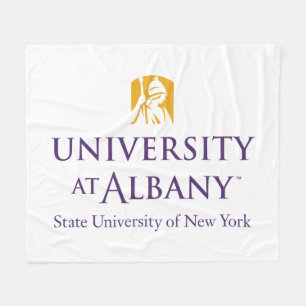 Universität Albany - Iconic-Logo Fleecedecke