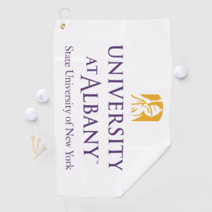 Universität Albany - Iconic-Logo Golfhandtuch
