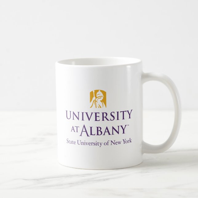 Universität Albany - Iconic-Logo Kaffeetasse (Rechts)