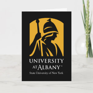 Universität Albany - Iconic-Logo Karte