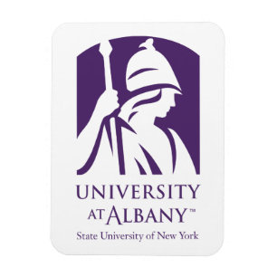 Universität Albany - Iconic-Logo Magnet